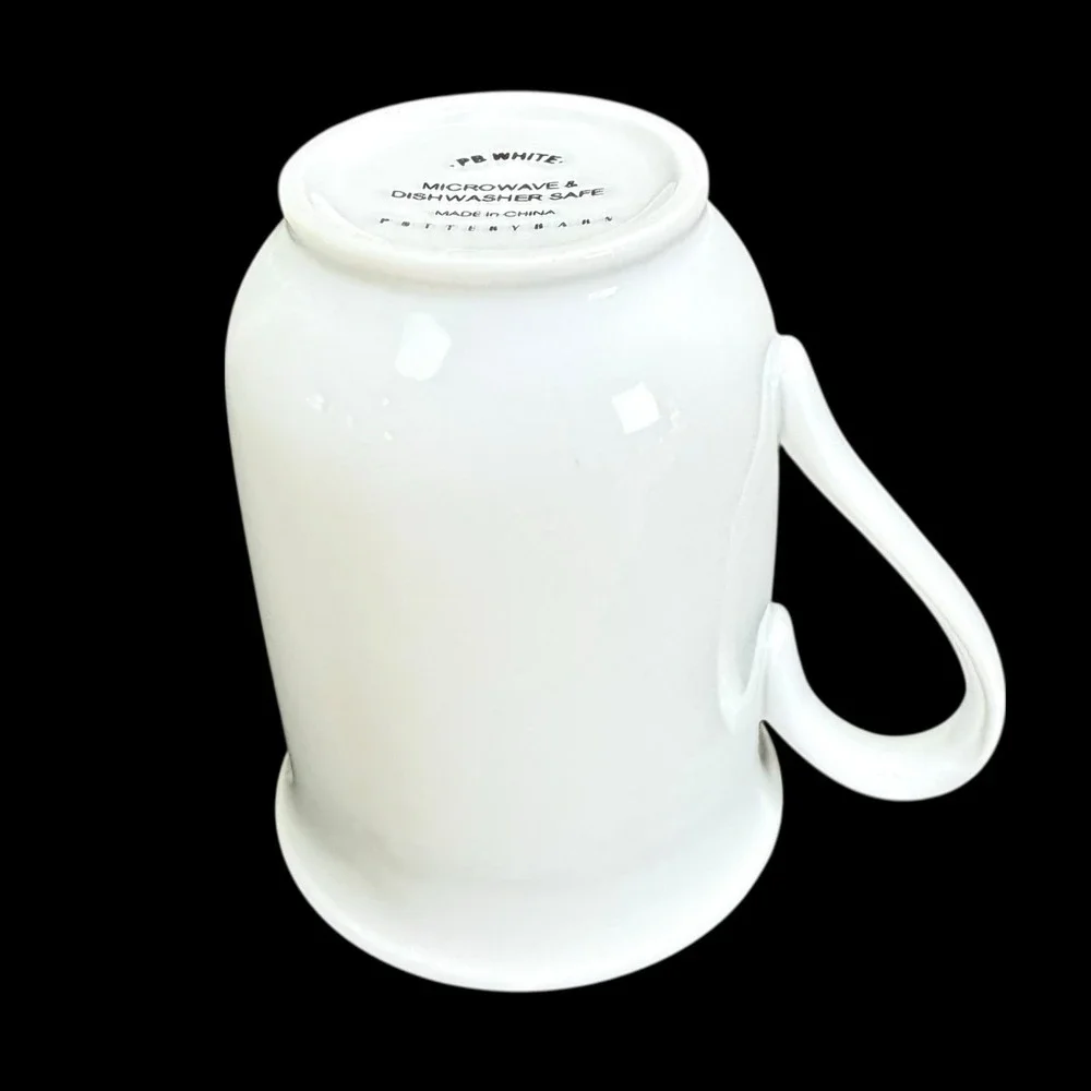 Pottery Barn PB White Porcelain 4‎ 1/2